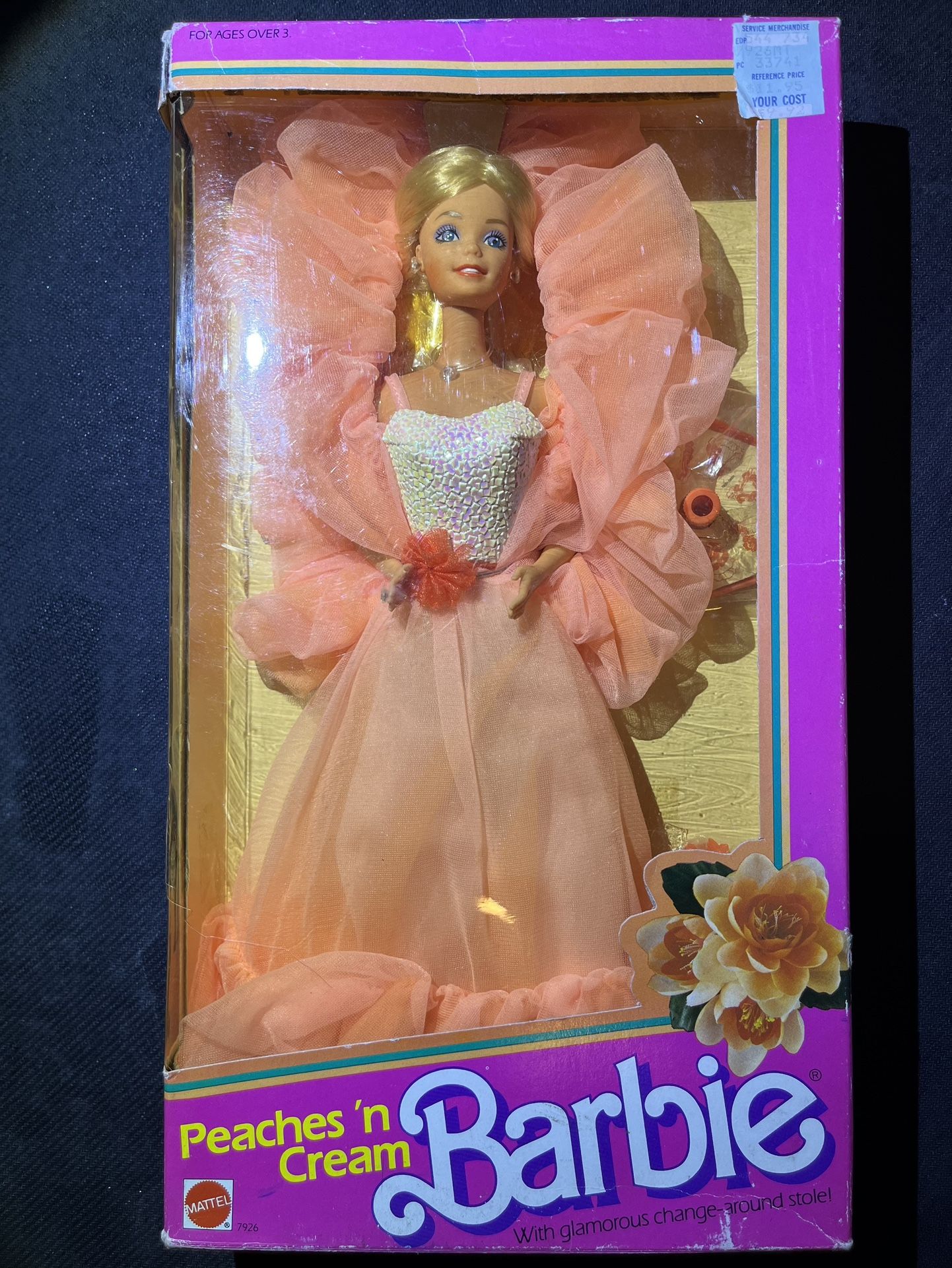 New Peaches 'N Cream Barbie Doll 1984