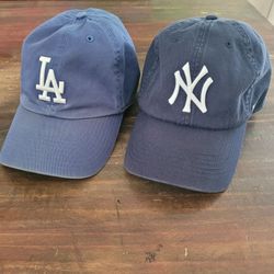 🔥 $10 Each Los Angeles Dodgers New York Yankees 47 Brand Stretch Fit MLB Baseball Caps Adult Large 👀

Condition: Good pre-owned condition.

Original
