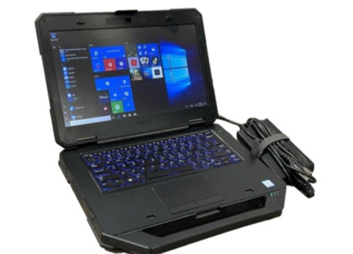 Full Rugged Dell Latitude Laptop Intel Core i5 8 GB RAM 250 GB SSD 1080P LCD Webcam Wi-Fi & Bluetooth Wireless Windows 11 Professional