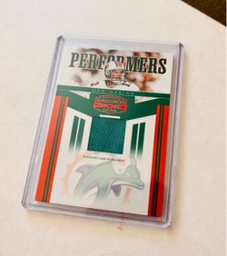 DAN MARINO / MIAMI DOLPHINS — NFL Jersey Football Card