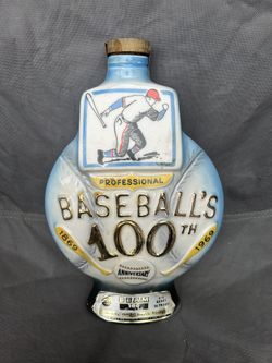 Sealed 100th Anniversary of Baseball Jim Beam