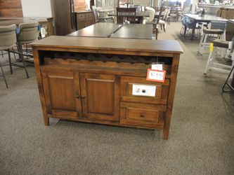 Davis Home Ohana Sideboard - Medium Warm Brown | Buffet | Credenza