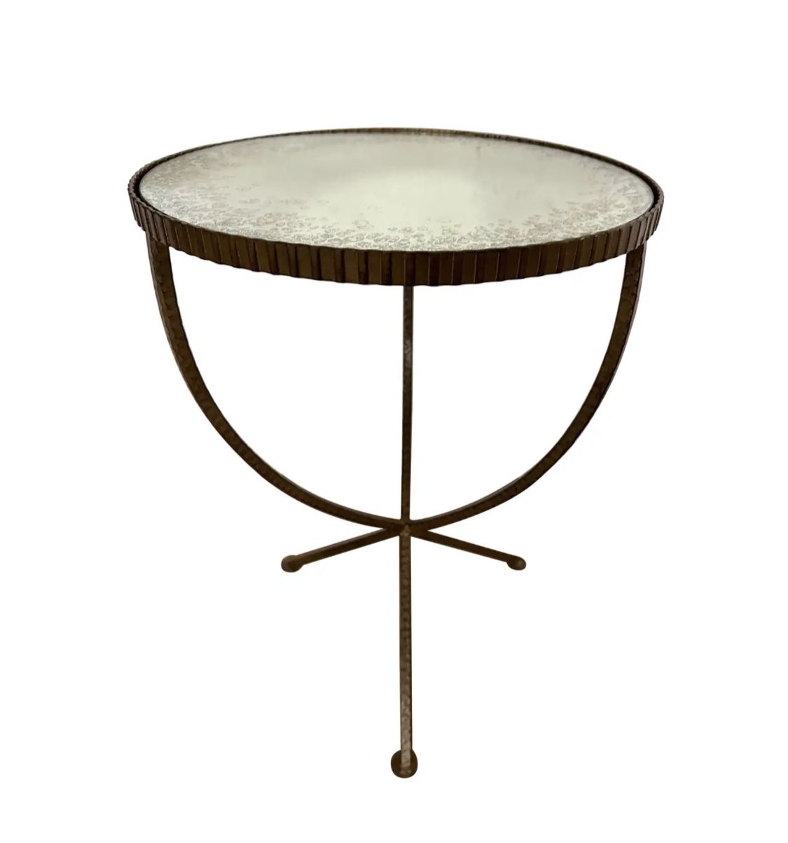 Crate & Barrel Round Side Table
