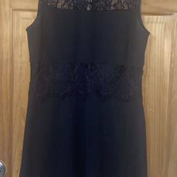 Jessica Simpson Black Lace Party Dress