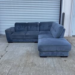 Blue Sectional Couch