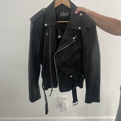 Leather Jacket  Large
