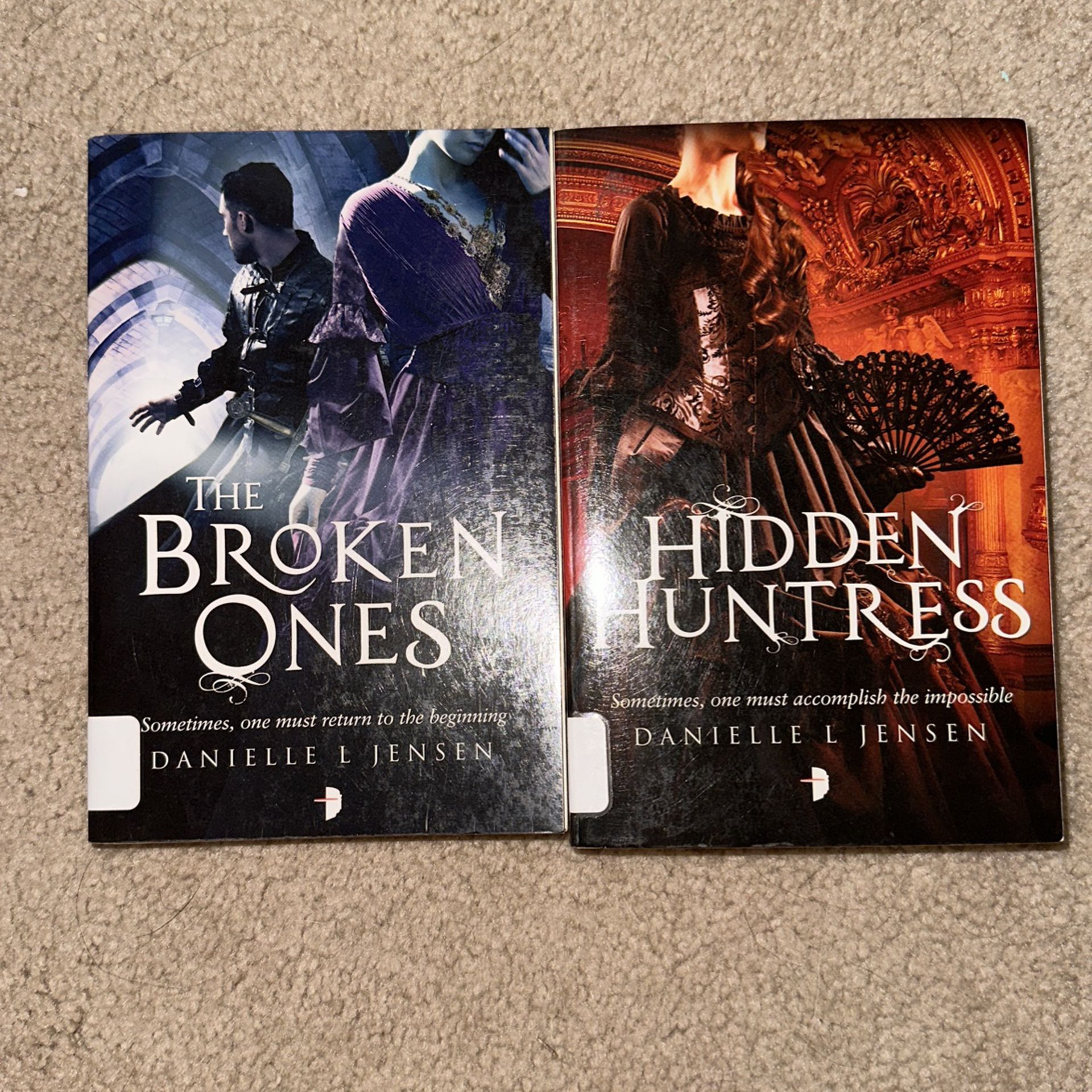 The Broken Ones And Hidden Huntress Book 1 & 2 Young Adult By Danielle Jensen