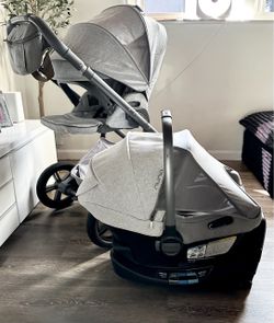 Nuna Stroller and Infant Car Seat Travel System