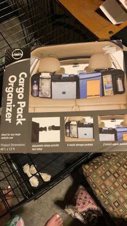 Auto Interiors Cargo Pack Organizer