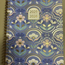 Hardcover planner 25-26