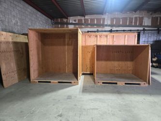 Wooden Storage Crates – Lot