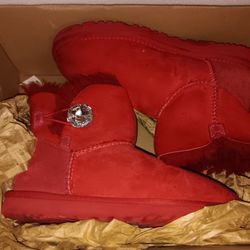 UGG BAILEY BUTTON BLING BOOTS