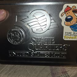 Metal Box With Quarter Slots For Collecting Quarters See All Pics Selling Together