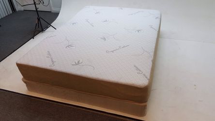 New Visco blue gel memory foam queen size set