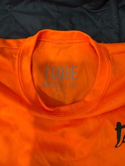 Orange toque futsal shirt YL