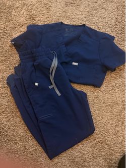 Figs scrub set navy xs