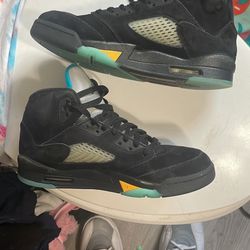 Jordan 5 Aqua size 7y