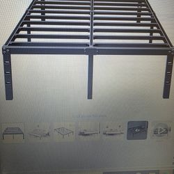 Cal King Matress  with frame 