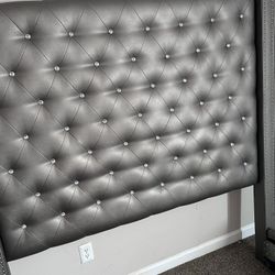 Crystal Queen Bed Frame 