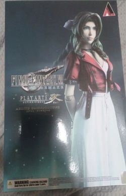 Square Enix Final Fantasy VII Remake Play Arts Kai Aerith Figure New Condition