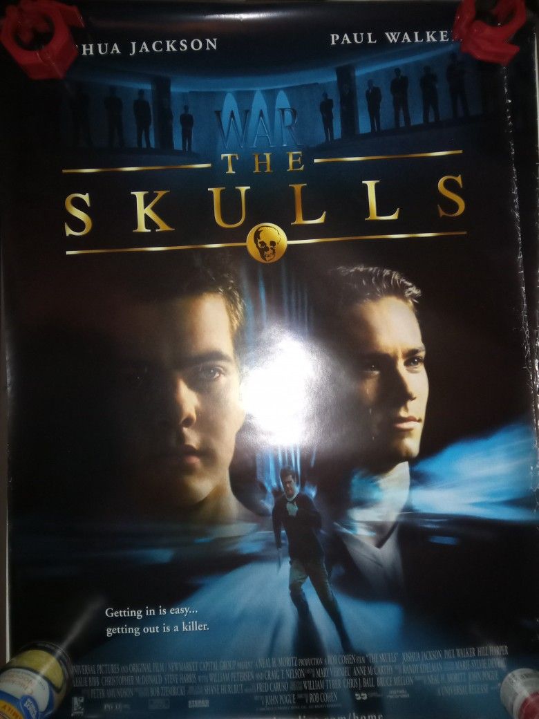 The Skulls Original Movie Poster 27"x 40"