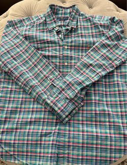 Ralph Lauren Plaid Button-Down Shirt