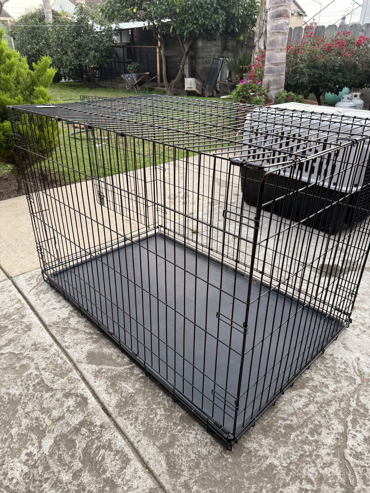 Foldable Dog crate cage extra large