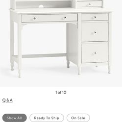 Pottery Barn Desk