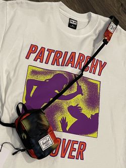 Obey Mens Tshirt Medium Herschel Side Pouch Bundle 