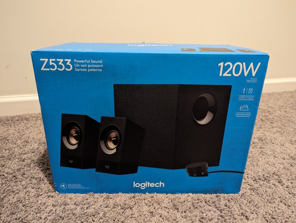 New Logitech Z533 2.1 Speakers