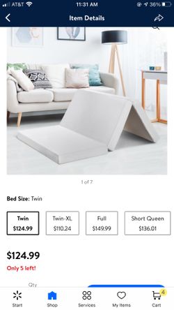 New In box Twin Mattress Foldable