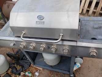 Backyard Grill Stainless Steel Gas Grill with 5 burners
