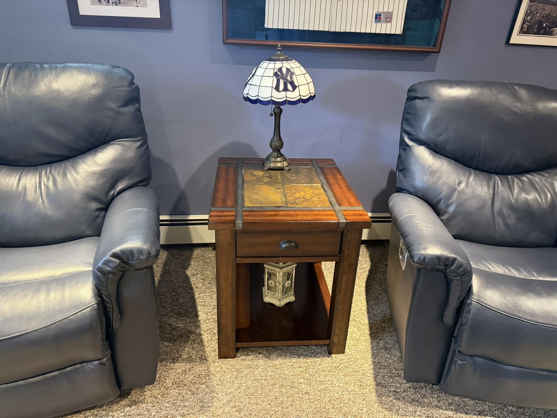 Rustic Set Of 3 End Tables