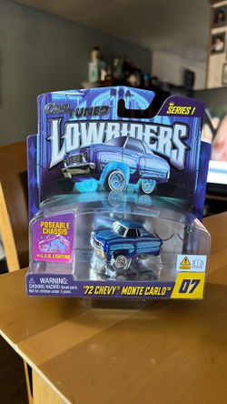 Car tuned lowriders 72 Chevy Monte Carlo diecast