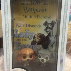 Funko Pop! Movie Poster with Case: Disney - Lady and the Tramp #15