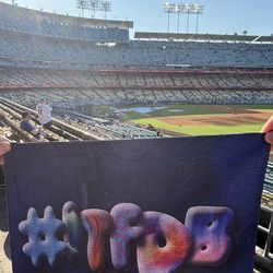 LA DODGERS rally Towel Game 1 Playoffs  Ohtani Homer