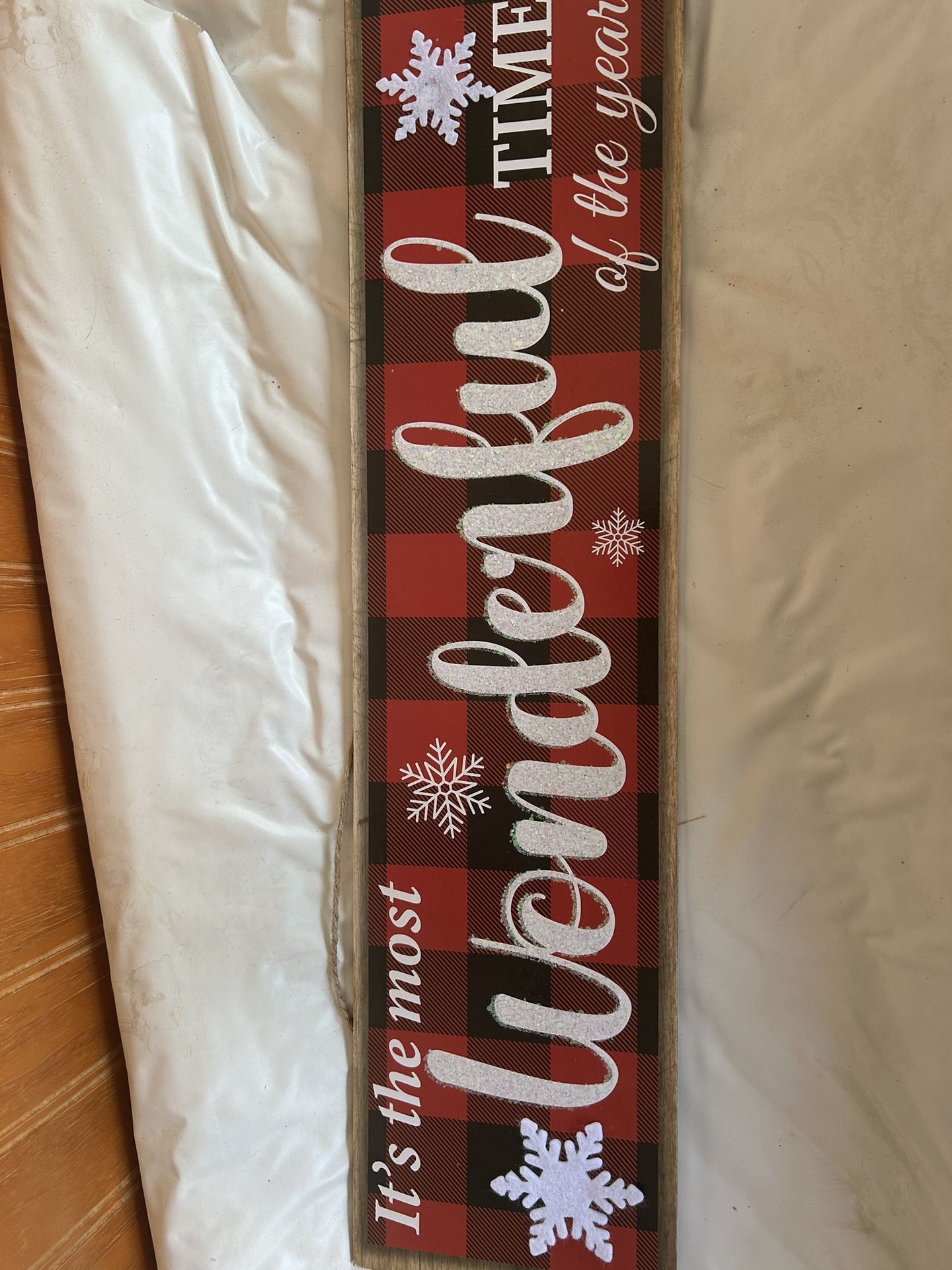 Christmas And cross Decor