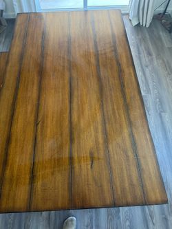 Table and bench