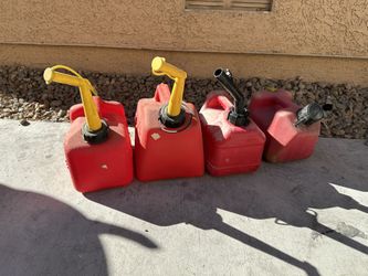 Gas Cans – Multiple Sizes – Fuel Containers Bundle