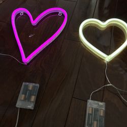 17 L.E.D. Hearts Decor