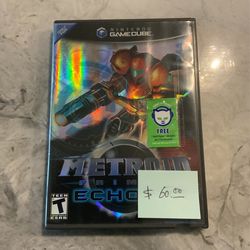 Metriod Prime 2 Echoes (Game Cube Game)