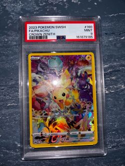 Pikachu graded card