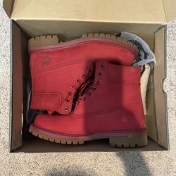 Timberland Boots Red