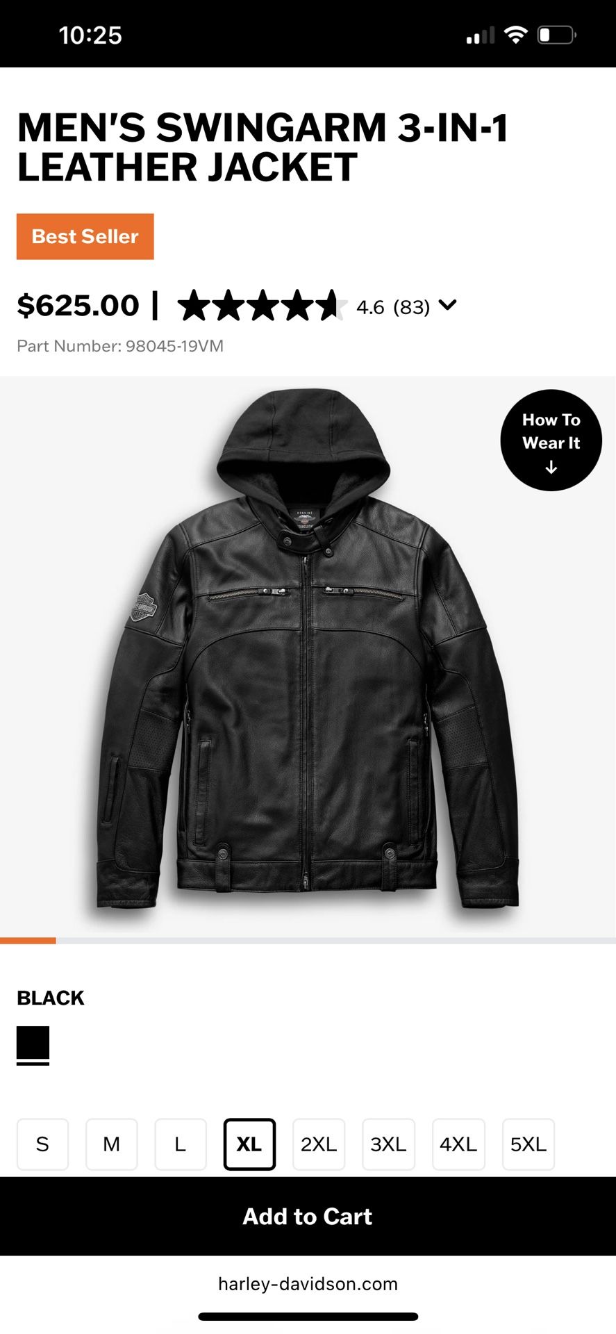 Harley Davidson Leather Jacket!!