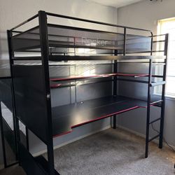 Bunkbed With Desk