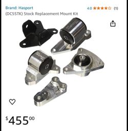 Hasport dc5stk stock replacement mount kit
