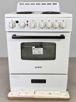 NEW Avanti Compact Electric Stove & Oven