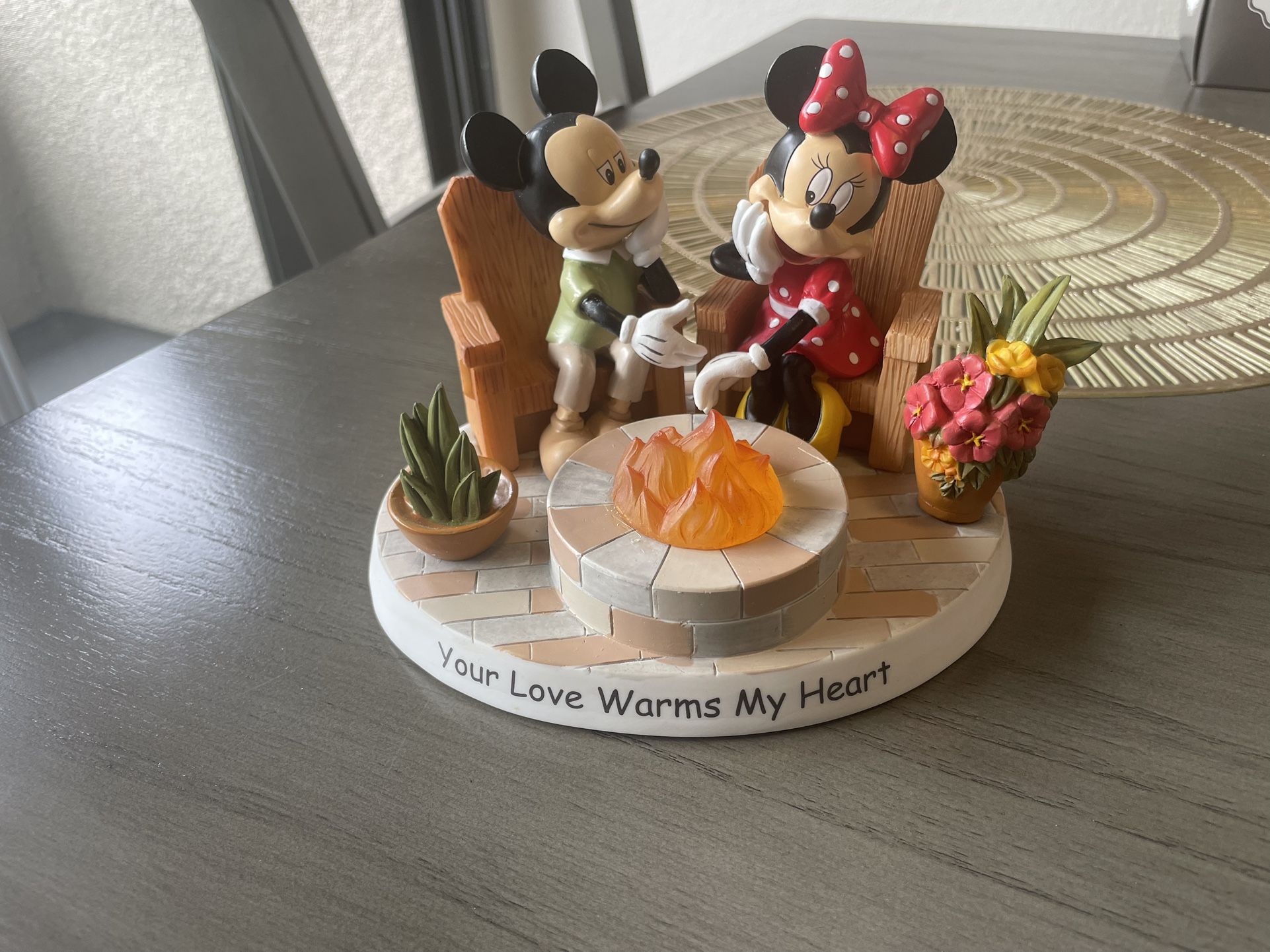 Limited Edition Disney Figurine “Your Love Warms My Heart”