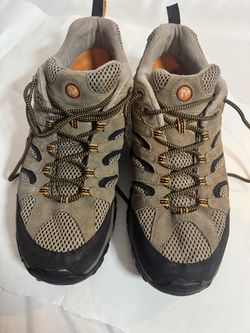 Merrell Continuum Mens J86595 Walnut Hiking Trail Shoes Moab Ventilator