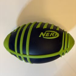 Nerf Weather Blitz Green Foam Football